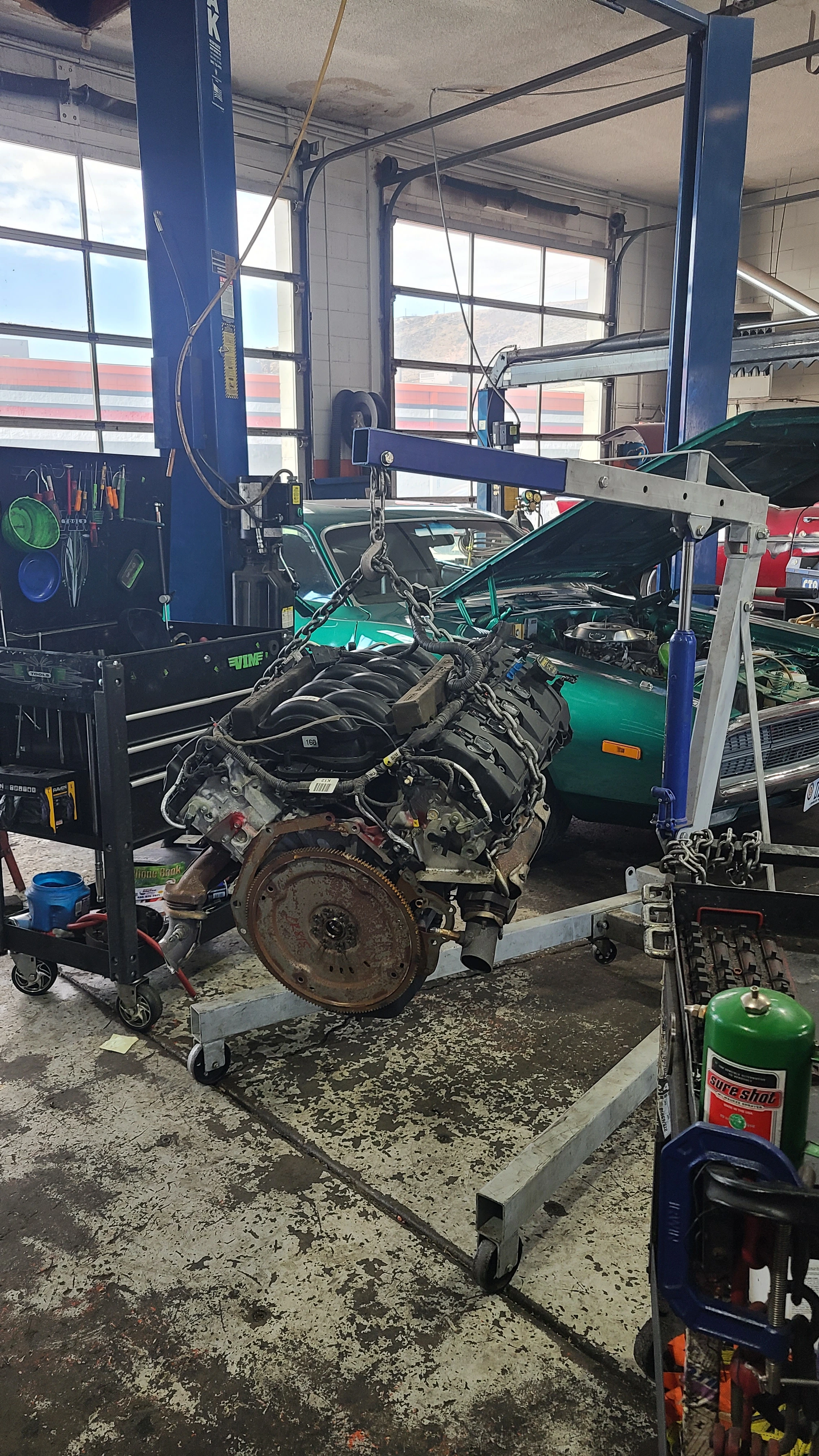 Engine diagnostics and repair